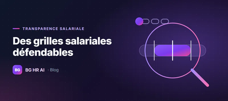 Illustration de l'article : Transparence salariale : comment l'évaluation des postes rend vos grilles de rémunération défendables