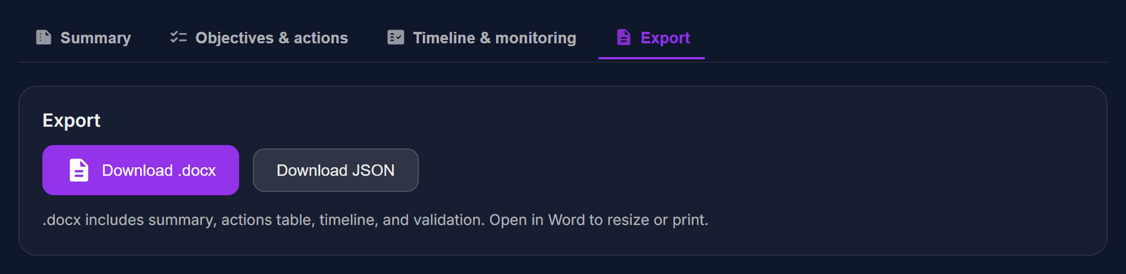 Export